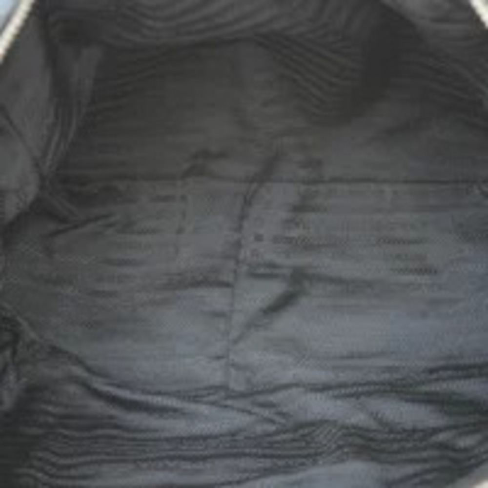 Prada Shoulder Tessuto Saffiano Bag Black Leather - Picture 8 of 9